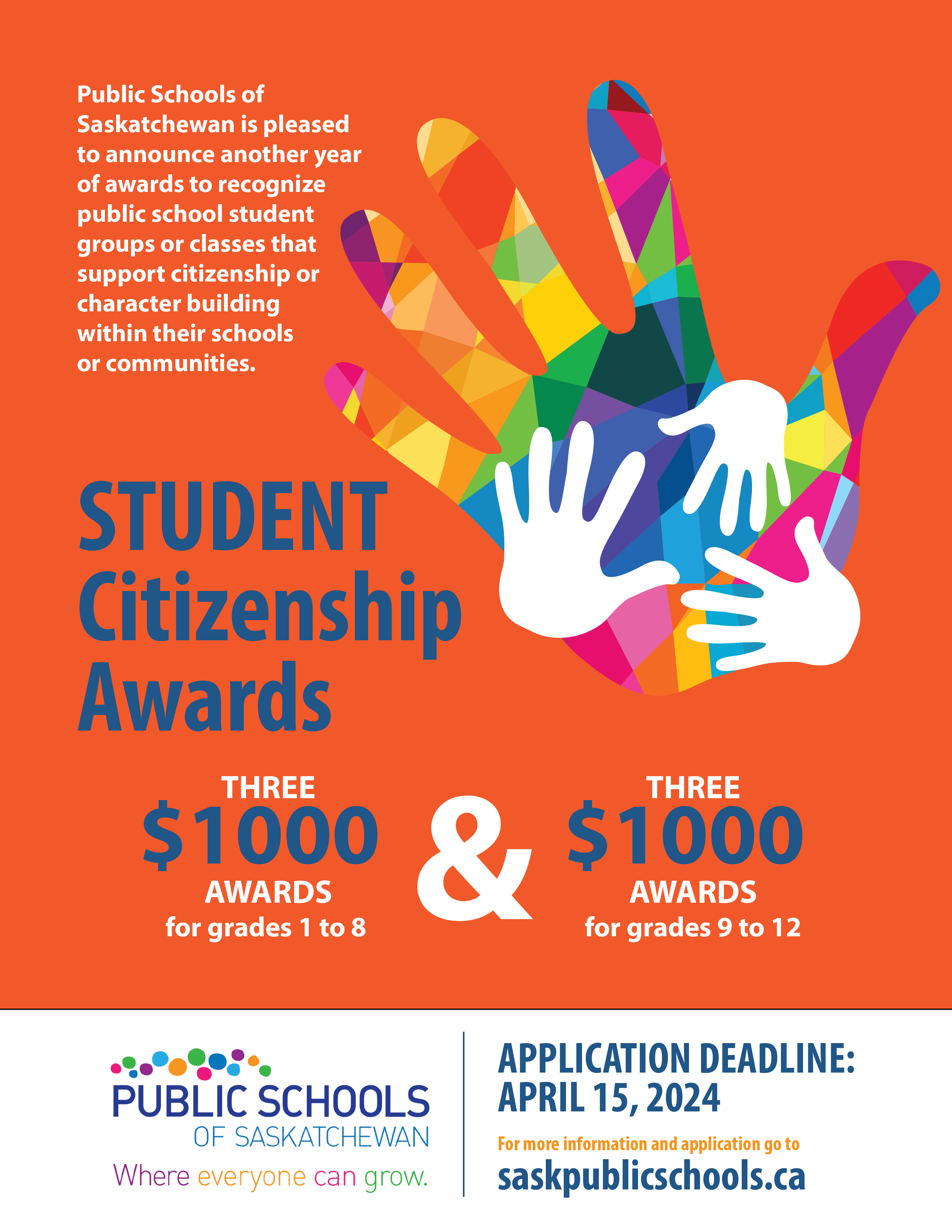 Student Citizenship Awards Regina Public Schools